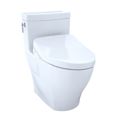 Toto Aimes - WASHLET®+ S500e One-Piece Toilet - 1.28 GPF MW6263046CEFGA#01