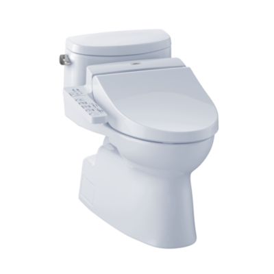 Toto Carolina® II WASHLET®+ C100 One-Piece Toilet - 1.28 GPF MW6442034CEFG#01