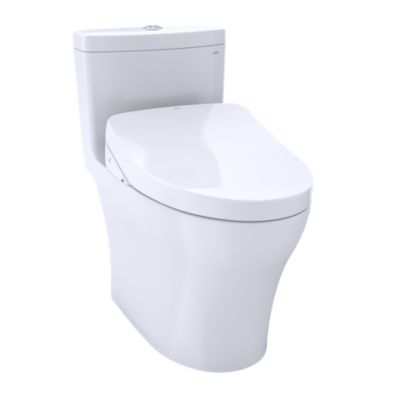 Toto Aquia® IV - WASHLET®+ S500e One-Piece Toilet - 1.28 GPF & 0.8 GPF MW6463046CEMFGA#01