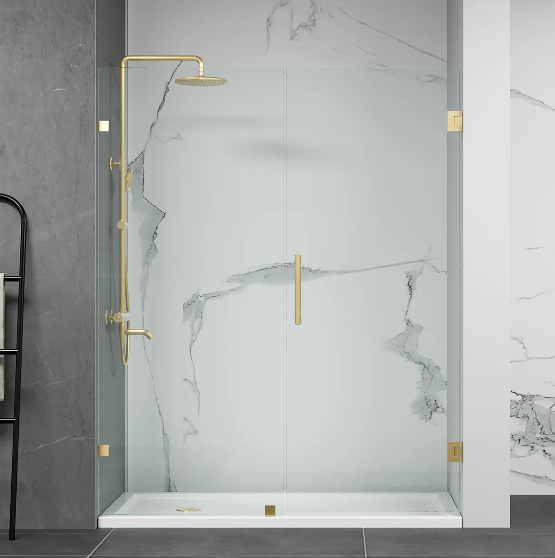 iStyle Frameless Pivot Shower Door Mikos