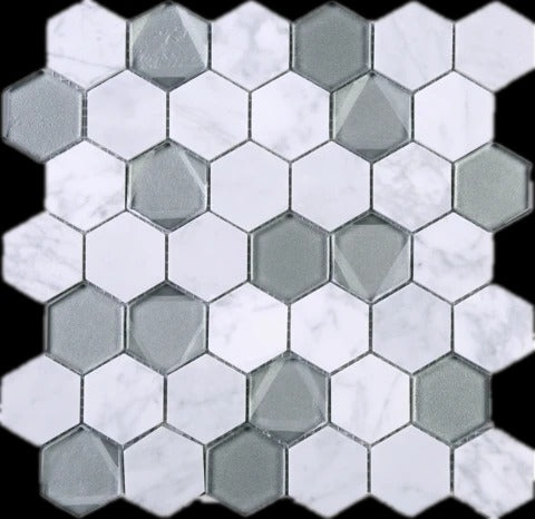Multile PHAN-04 Hexagon on 11.75" x 11.75"