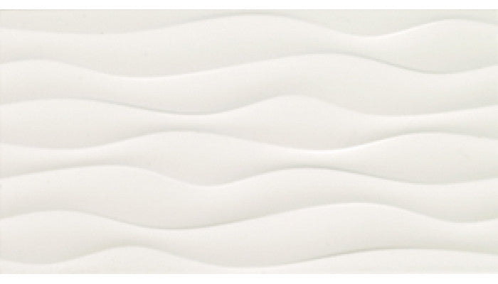 East-1070 Glossy White Ceramic Wall Tile 12 x 24