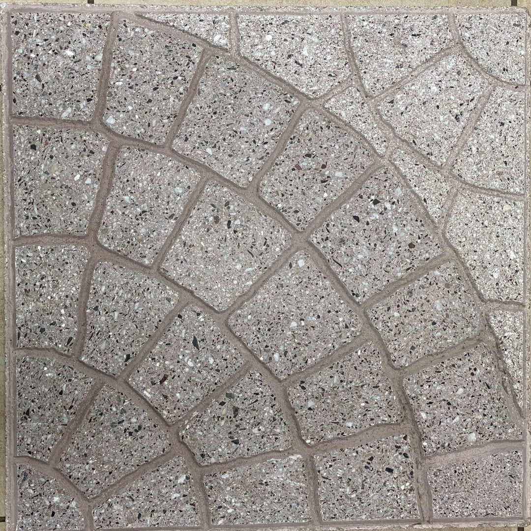 Concrete Paving Stone/Pavers UNI Round Brown 16" x 16"