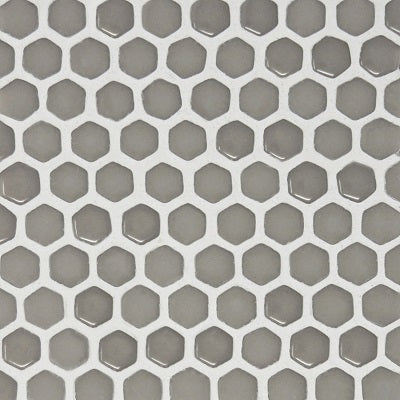 Fusion Series Shade Small Hexagon on 12" x 12"