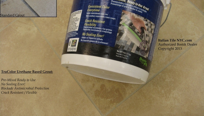 Bostik TruColor Pre-Mixed Grout 9lbs H142 French Gray