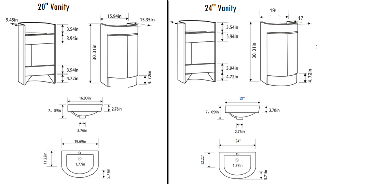 iStyle V9020 Vanity