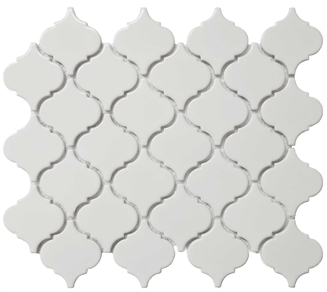 CC Mosaic Series White Bright Lantern on 12" x 12" UFCC118-12M