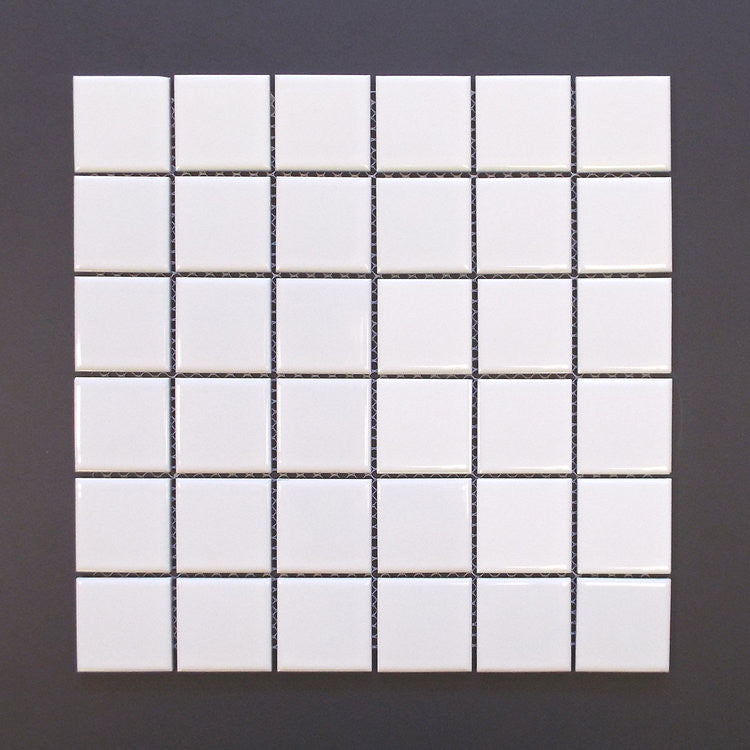 Mosaic WHITE 2X2 SHINY FINISH SQ1100