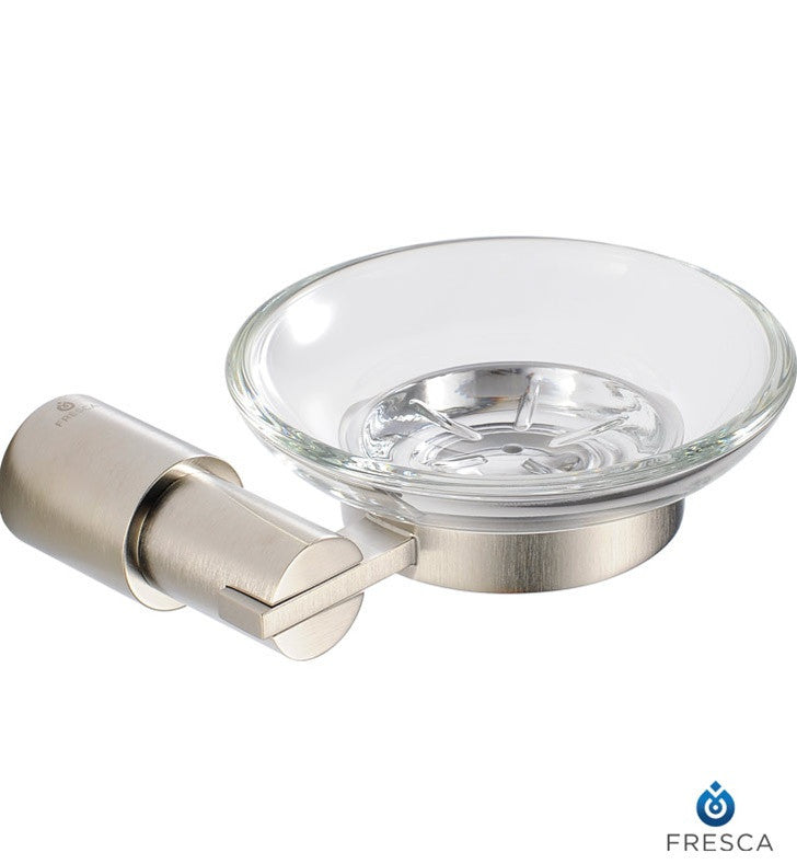 Fresca Magnifico Soap Dish in Brushed Nickel FAC0103BN