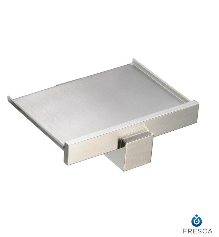 Fresca Brass Wall Mount Soap Dish in Brushed Nickel FAC1405BN