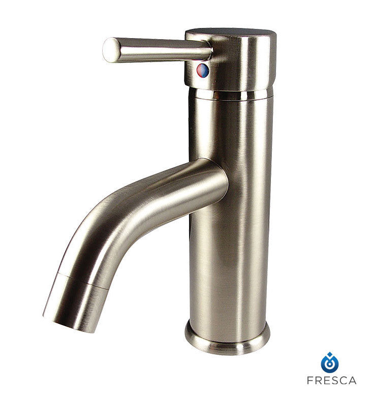 Fresca Sillaro Single Hole Mount Bathroom Faucet in Brushed Nickel FFT1041BN