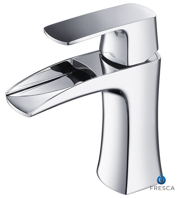 Fresca Fortore Single Hole Mount Bathroom Faucet in Chrome FFT3071CH