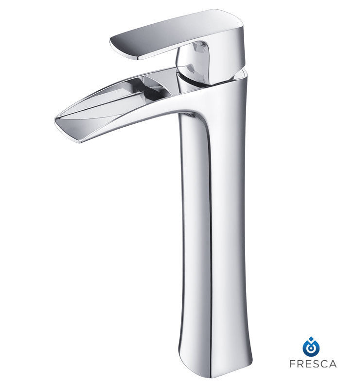 Fresca Fortore Single Hole Vessel Mount Bathroom Faucet in Chrome FFT3072CH