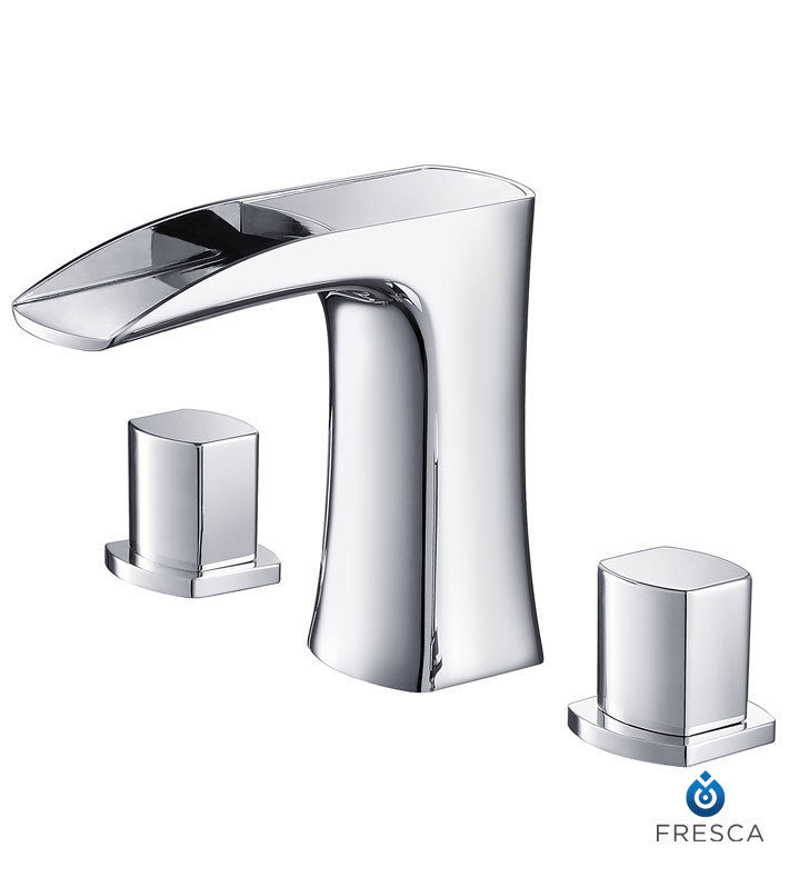 Fresca Fortore Widespread Mount Bathroom Faucet in Chrome FFT3076CH