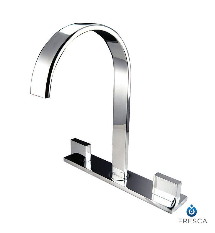 Fresca Sesia Widespread Mount Bathroom Faucet in Chrome FFT3801CH