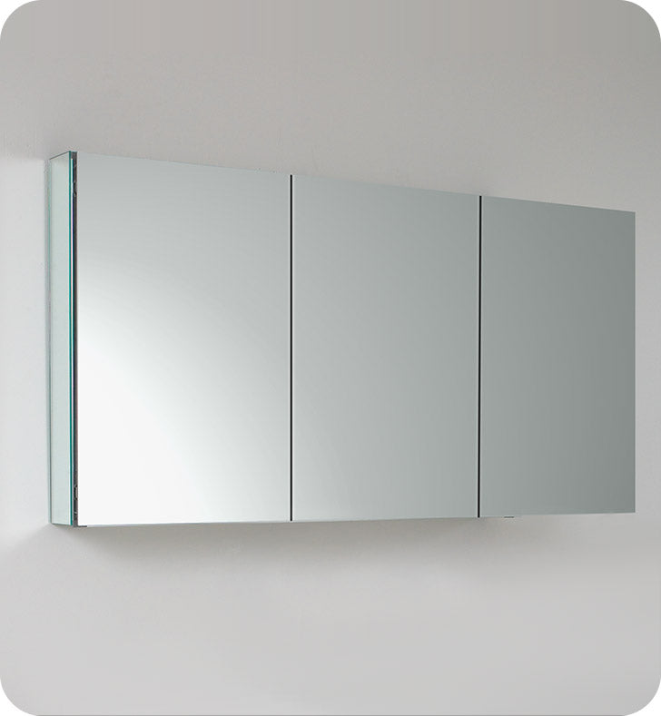 Fresca FMC8019 60" Wide x 26"  Tall Bathroom Medicine Cabinet with Mirrors