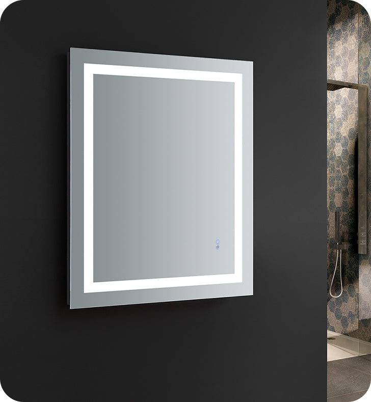 Fresca FMR023630 Santo 36" Wide x 30" Tall Bathroom Mirror with LED Lighting