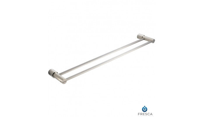 Fresca Magnifico 26" Double Towel Bar in Brushed Nickel FAC0140BN
